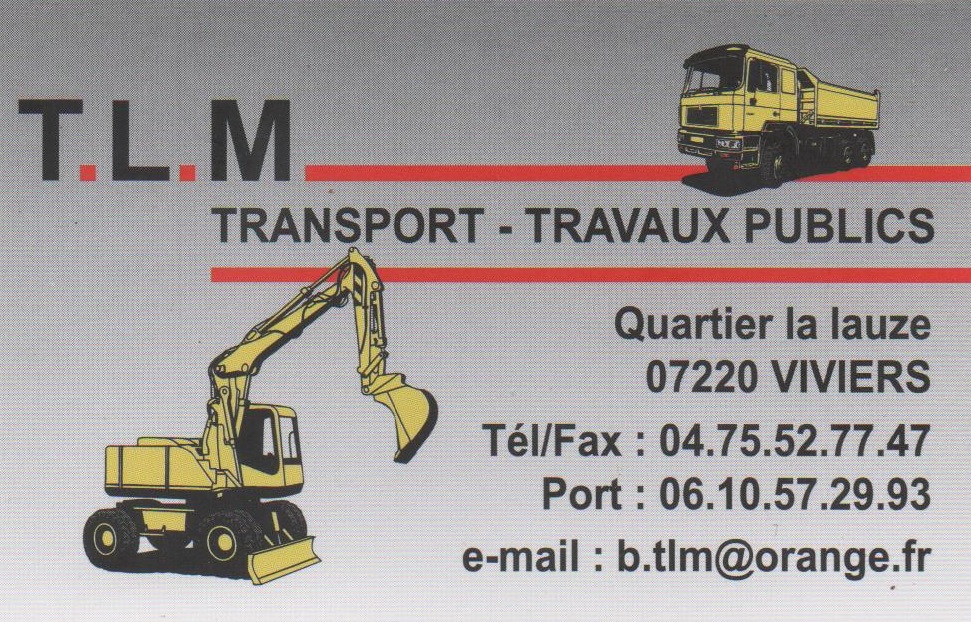 CARTE VISITE TLM